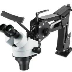 VEVOR Micro Inlaid Mirror Multi-Directional Microscope with Spring Bracket Multi-Directional Micro-Setting Microscope Microscope Gem Diamond Setting Machine with Stand Jewelry Tools 7X-45X
