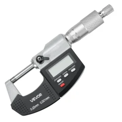 VEVOR Micrometer Set, Digital Outside Micrometer 0-1 inch Measuring Range, 0.00005