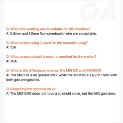 VEVOR MIG Welder, 130Amp Synergic Mig Welding Machine, 110V Gasless Flux Core Welder Machine, Portable Mig Welder with IGBT Inverter Technology and Digital Display Screen
