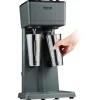 VEVOR Milkshake Machine, 375W x 2 Milkshake Maker Mixer, Dual Head Drink Mixer Blender Machine, 3-Speed Milkshake Blender with 2 x 820ml Stainless Steel Cup for Commercial