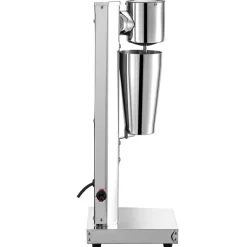 VEVOR Milkshake Maker Kit, Stainless Steel Electric Milkshake Maker, 180W Milkshake Machine, Single Head Classic Milkshake Maker with 800ml Cup, Silver Milkshake Maker Machine, 2 Speed Adjustable