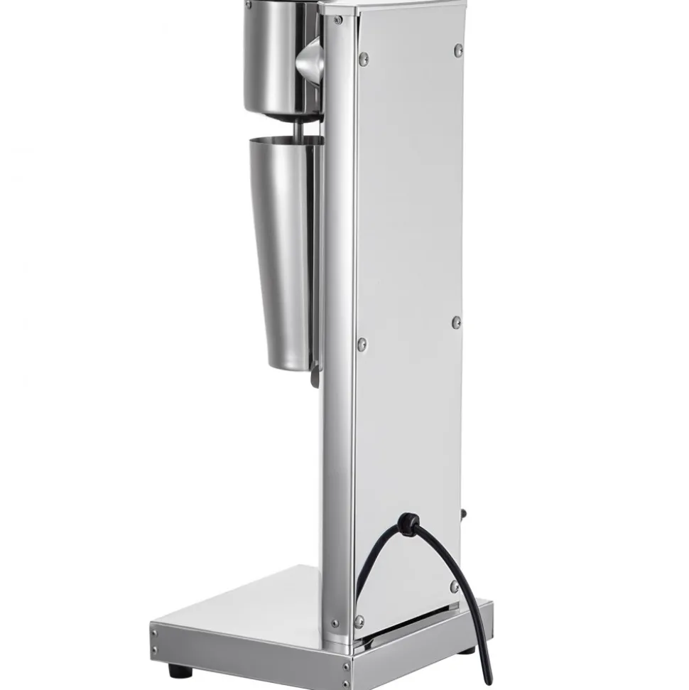 VEVOR Milkshake Maker Kit, Stainless Steel Electric Milkshake Maker, 180W Milkshake Machine, Single Head Classic Milkshake Maker with 800ml Cup, Silver Milkshake Maker Machine, 2 Speed Adjustable