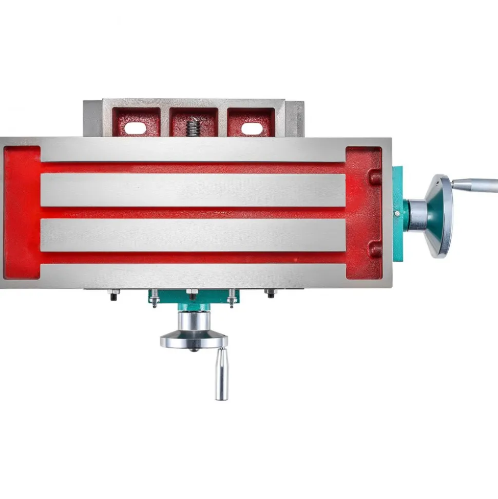 VEVOR Milling Working Table 17.7 X 6.7 Inch, Compound Milling Machine Work Table 2 Axis 4 Ways Move, Multifunction Milling Working Table Heavy-duty Structure,for Milling and Drilling Machine