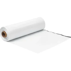 VEVOR 12 Mil Plastic Sheeting 10' x 100' Heavy Duty Thick Polyethylene Roll, Plastic Drop Cloth Painters Tarp, Polyethylene Covering for Crawl Space Vapor Barrier, Weed Control, Garden, Black & White