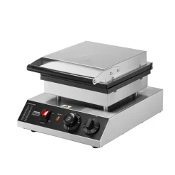 VEVOR Mini Dutch Pancake Maker, 25PCS 43mm Diameter Dorayaki Baker Machine, 1700W Commercial Electric Poffertjes Grill, Non-stick Stainless Steel, Temp & Time Control, for Home Kitchen Restaurant