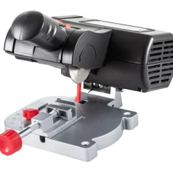 VEVOR Mini Miter Cut-off Chop Saw, Two 2-5/16" Blade of Steel and Resin with 1/2inch Cutting Depth, 0-45° Benchtop Miter Saw for Copper, Aluminum, Wood, Zinc in Hobby Craft