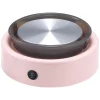 VEVOR Mini Pottery Wheel, 6 inch Turntable, Forward and Reverse Rotation, Adjustable Speed, Electric Clay Wheel for Kids and Beginners, with Shaping Tools, for Home DIY, Pottery Classes, Pink