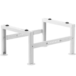 VEVOR Mini Split Ground Stand, Adjustable Anti-Vibration Mini Split Stand for 9000-60000 BTU Ductless Air Conditioner Heat Pump, Heavy Duty AC Base Bracket Floor Mount w/ 770LBS Max. Load Capacity