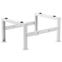 VEVOR Mini Split Ground Stand, Adjustable Anti-Vibration Mini Split Stand for 9000-60000 BTU Ductless Air Conditioner Heat Pump, Heavy Duty AC Base Bracket Floor Mount w/ 770LBS Max. Load Capacity