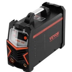 VEVOR MMA Welder, 205A 2-in-1 MMA Lift TIG Stick Welding Machine, 110/220V Dual Voltage IGBT Inverter Welder Machine with Digital Display, Hot Start Arc Force Anti-Stick (Lift Torch Not Included)