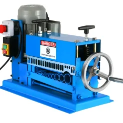 VEVOR 1.5-40MM Electric Cable Stripping Machine 370W, Efficiently Strips Various Metal Wires, Includes 10 Blades, Speeds Up to 15M/Min