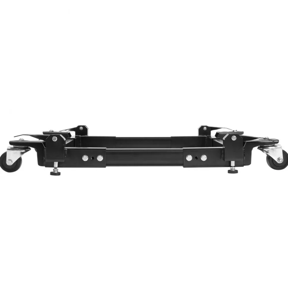 VEVOR Mobile Base, 1500 lbs Capacity, Adjustable from 20" x 24.5" to 28" x 33.5", Heavy Duty Universal Mobile Base Stand with 4 Swivel Wheels, for Woodworking Equipment, Bandsaw, Power Tool, Machine