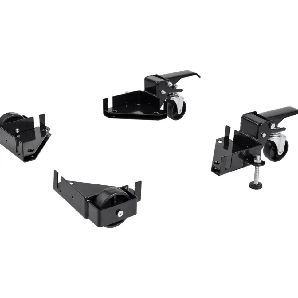 VEVOR Mobile Base, 400 lbs Weight Capacity, Adjustable from 9.5" x 9.5" to Infinity, Heavy Duty Universal Mobile Base Stand with Swivel Wheels for Woodworking Equipment, Bandsaw, Power Tools, Machines