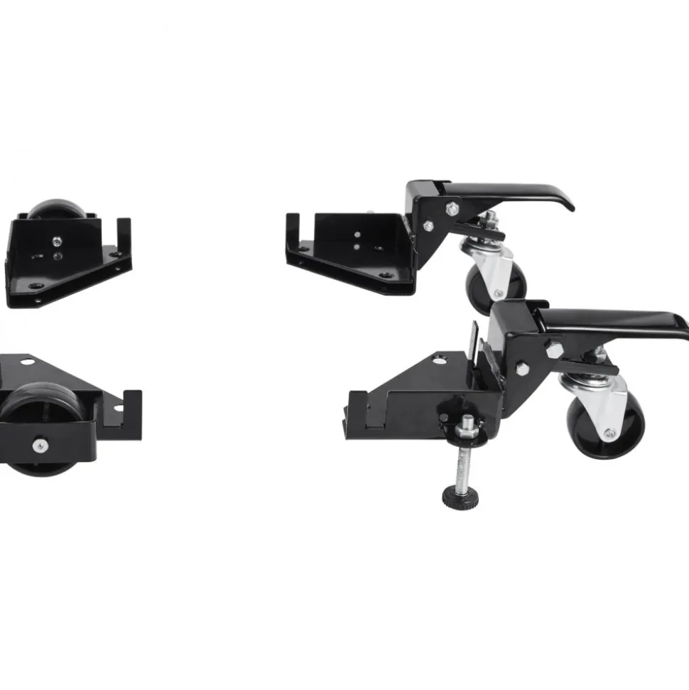 VEVOR Mobile Base, 400 lbs Weight Capacity, Adjustable from 9.5" x 9.5" to Infinity, Heavy Duty Universal Mobile Base Stand with Swivel Wheels for Woodworking Equipment, Bandsaw, Power Tools, Machines