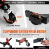 VEVOR Mobile Base, 500 lbs Weight Capacity, Adjustable from 12" x 12" to 36" x 36", Heavy Duty Universal Mobile Base Stand with Swivel Wheels, for Woodworking Equipment, Bandsaw, Power Tools, Machines