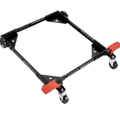 VEVOR Mobile Base, 500 lbs Weight Capacity, Adjustable from 12" x 12" to 36" x 36", Heavy Duty Universal Mobile Base Stand with Swivel Wheels, for Woodworking Equipment, Bandsaw, Power Tools, Machines