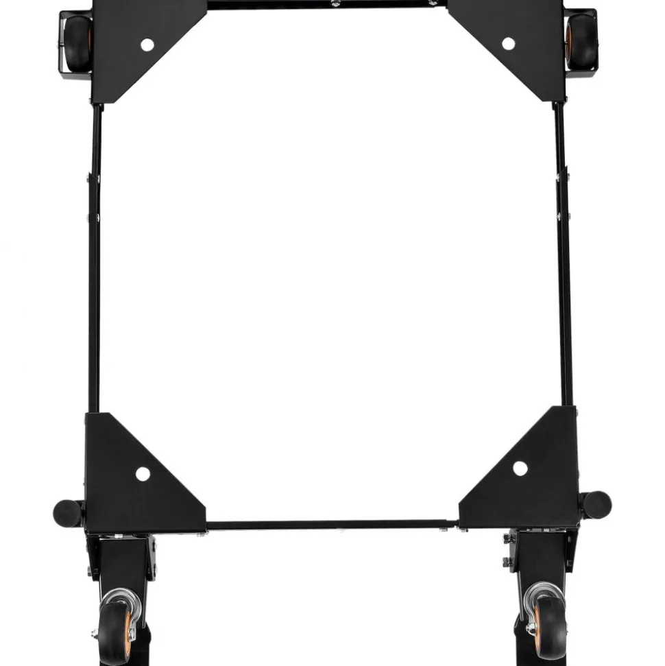 VEVOR Mobile Base, 650 lbs Weight Capacity, Adjustable from 12" x 12" to 36" x 36", Heavy Duty Universal Mobile Base Stand with Swivel Wheels, for Woodworking Equipment, Bandsaw, Power Tools, Machines