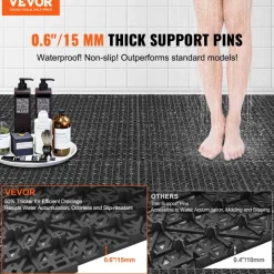 VEVOR Modular Interlocking Cushion, 12 Pack 12