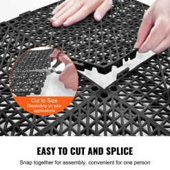 VEVOR Modular Interlocking Cushion, 12 Pack 12