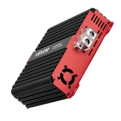VEVOR Monoblock Car Amplifier, 3000W RMS MAX, 1/2/4 Ohm Stable, 1-Channel Class D Car Audio Amplifier with Remote Subwoofer Level Control, Low Pass Filter and Bass Boost, Volume Controller Included