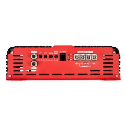 VEVOR Monoblock Car Amplifier, 2000W RMS MAX, 1/2/4 Ohm Stable, 1-Channel Class D Car Audio Amplifier with Remote Subwoofer Level Control, Low Pass Filter and Bass Boost, Volume Controller Included