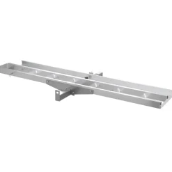 VEVOR Motorcycle Carrier, 400 lbs Capacity, Heavy Duty Aluminum Hitch Mount Rack with 73in Loading Ramp, Straps & Stabilizer, Scooter Dirt Bike Trailer Hauler for Car Truck with 2-Inch Hitch Receiver