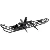 VEVOR Motorcycle Carrier, 500 lbs Capacity, Heavy Duty Steel Hitch Mount Rack with Anti-Tilt Lock Device, Straps & Stabilizer, Scooter Dirt Bike Trailer Hauler for Car Truck with 2-Inch Hitch Receiver
