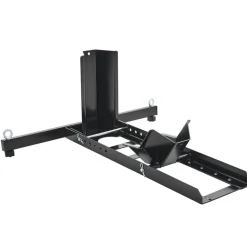 VEVOR Motorcycle Wheel Chock Upright, 1800 lbs Capacity, Heavy-duty Steel Motorcycle Front Wheel Stand with 6 Adjustable Holes, For 15"-22" Off-Road Motorcycles, Standard Motorcycles