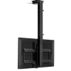 VEVOR Motorized Ceiling TV Mount, TV Wall Mount for 32 to 55 Inch TV, Electric Adjustable Ceiling TV Mount, Motorized Flip Down TV Mount Bracket with Max VESA 24 x 16 in, Fits TVs Up to 120 lbs