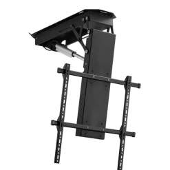 VEVOR Motorized Ceiling TV Mount, TV Wall Mount for 32 to 70 Inch TV, Electric Adjustable Ceiling TV Mount, Motorized Flip Down TV Mount Bracket with Max VESA 24 x 24 in, Fits TVs Up to 110 lbs