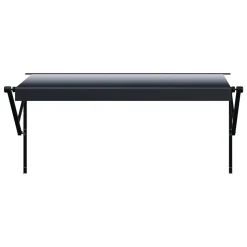 VEVOR Motorized RV Awning Complete Kit, 16' Retractable Awning with Aluminum Alloy Frame, Outdoor Trailer Awning, Fit for Most RVs(Black Fade)