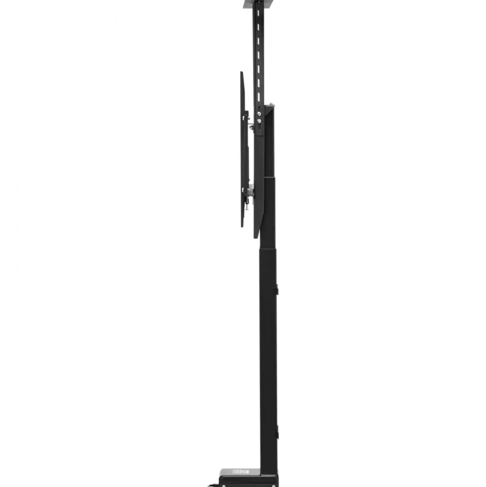 VEVOR Motorized TV Lift Stand, 120 lbs max Load Adjustable TV Lift Stand Mount Bracket, Vertical Electric TV Bracket with Remote Control, Motorized TV Stand with Max VESA 24 x 16 in, for 32-70 in TVs