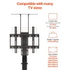 VEVOR Motorized TV Lift Stand, 132 lbs max Load Adjustable TV Lift Stand Mount Bracket, Vertical Electric TV Bracket with Remote Control, for 32-55 in (Not in Cabinet) / 32 - 50 in (in Cabinet) TVs