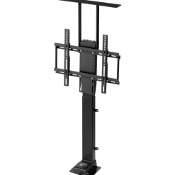 VEVOR Motorized TV Lift Stand, 132 lbs max Load Adjustable TV Lift Stand Mount Bracket, Vertical Electric TV Bracket with Remote Control, for 32-55 in (Not in Cabinet) / 32 - 50 in (in Cabinet) TVs
