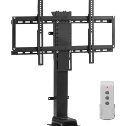 VEVOR Motorized TV Lift Stroke Length 35 Inches Motorized TV Mount Fit for 32-65 Inch TV Lift with Remote Control Height Adjustable 28.7-64.2 Inch,Load Capacity 154 Lbs
