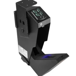 VEVOR Mounted Gun Safe for Pistols, Biometric Gun Safe with Three Quick Access Ways of Fingerprints, Passwords and Keys, Handgun Safe for 1 Pistol for Home, Bedside, Nightstand, Wall