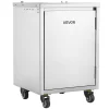 VEVOR Movable Base Cabinet for Orange Juicer, Thickened Stainless Steel Cabinet, 4 Swivel Casters, Compatible with VEVOR NS2000E-4NS2000E-4P Fully Automatic Feed Orange Juicer, Easy Installation
