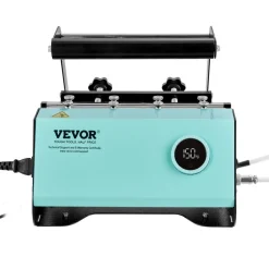 VEVOR Mug Heat Press, 11-30oz Tumbler Heat Press Machine, Sublimation Transfer Straight Skinny Tumblers, Cup Heat Press with Heat-resist Gloves & Tape, DIY Ceramic Mugs Cups Glasses, As Gift, Green