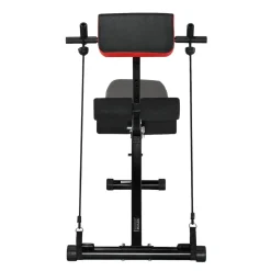 VEVOR Multi-Functional Weight Bench for Full Body Workout, Roman Chair Hyperextension Bench, 330 lbs Adjustable & Foldable Equipment for Back Arm Core Ab Workout, Sit Up Exercise Machine for Home Gym