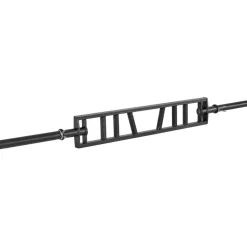 VEVOR Multi-Grip Barbell, 2-inch 3 Positions Swiss Bar, 550 LBS Capacity Heavy Duty Swiss Barbell Training Equipment, with 2 Collars and Knurled Grips, for Home Gym, Support Pressing, Lifting Curls