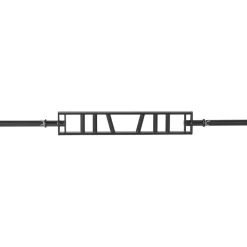 VEVOR Multi-Grip Barbell, 2-inch 3 Positions Swiss Bar, 550 LBS Capacity Heavy Duty Swiss Barbell Training Equipment, with 2 Collars and Knurled Grips, for Home Gym, Support Pressing, Lifting Curls