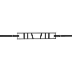 VEVOR Multi-Grip Barbell, 2-inch 3 Positions Swiss Bar, 550 LBS Capacity Heavy Duty Swiss Barbell Training Equipment, with 2 Collars and Knurled Grips, for Home Gym, Support Pressing, Lifting Curls