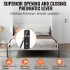 VEVOR Murphy Bed Kit, Queen Size, Vertical Deluxe DIY Wall Bed Mechanical Hardware Kit, Pneumatic Lever Heavy Duty Bed Frame Support, Folding Cabinet Wall Bed Space Saving Design for Guestroom