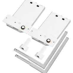 VEVOR Murphy Mounting Wall Springs Mechanism Heavy Duty Support Hardware DIY Kit for Queen Twin Size Bed (Horizontal), White