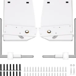 VEVOR Murphy Mounting Wall Springs Mechanism Heavy Duty Support Hardware DIY Kit for King Queen Bed (Vertical), White