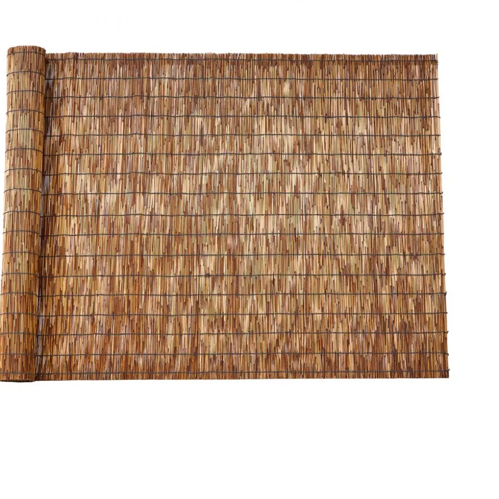 VEVOR Natural Reed Fencing, 4 ft x 16.4 ft, Decorative Natural Reed Fencing Roll, Decorative Fence for Backyard Garden Divider, Privacy Screen Panel Curtain for Balcony Patio Garden Backyard Outdoor