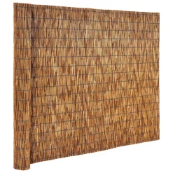 VEVOR Natural Reed Fencing, 4 ft x 16.4 ft, Decorative Natural Reed Fencing Roll, Decorative Fence for Backyard Garden Divider, Privacy Screen Panel Curtain for Balcony Patio Garden Backyard Outdoor