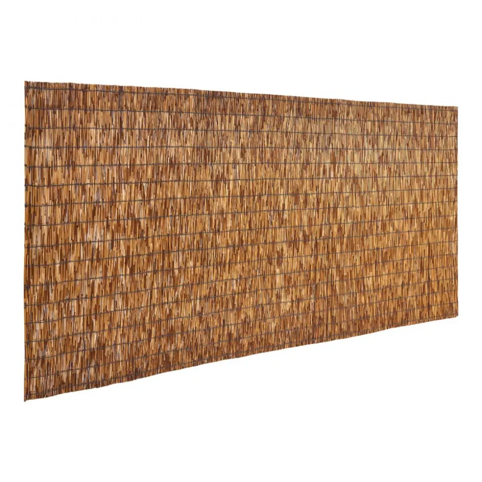 VEVOR Natural Reed Fencing, 4 ft x 16.4 ft, Decorative Natural Reed Fencing Roll, Decorative Fence for Backyard Garden Divider, Privacy Screen Panel Curtain for Balcony Patio Garden Backyard Outdoor