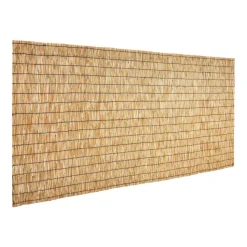VEVOR Natural Reed Fencing, 6 ft x 16.4 ft, Decorative Natural Reed Fencing Roll, Decorative Fence for Backyard Garden Divider, Privacy Screen Panel Curtain for Balcony Patio Garden Backyard Outdoor