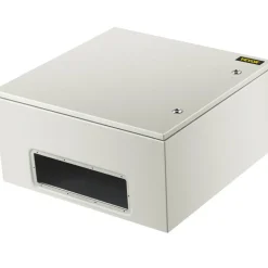 VEVOR NEMA Metal Case, 24x24x12'' NEMA 4X Metal Electric Enclosure, IP66 Water & Dust Resistant, Suitable for Both Outdoor & Indoor Use, Includes Mounting Plate